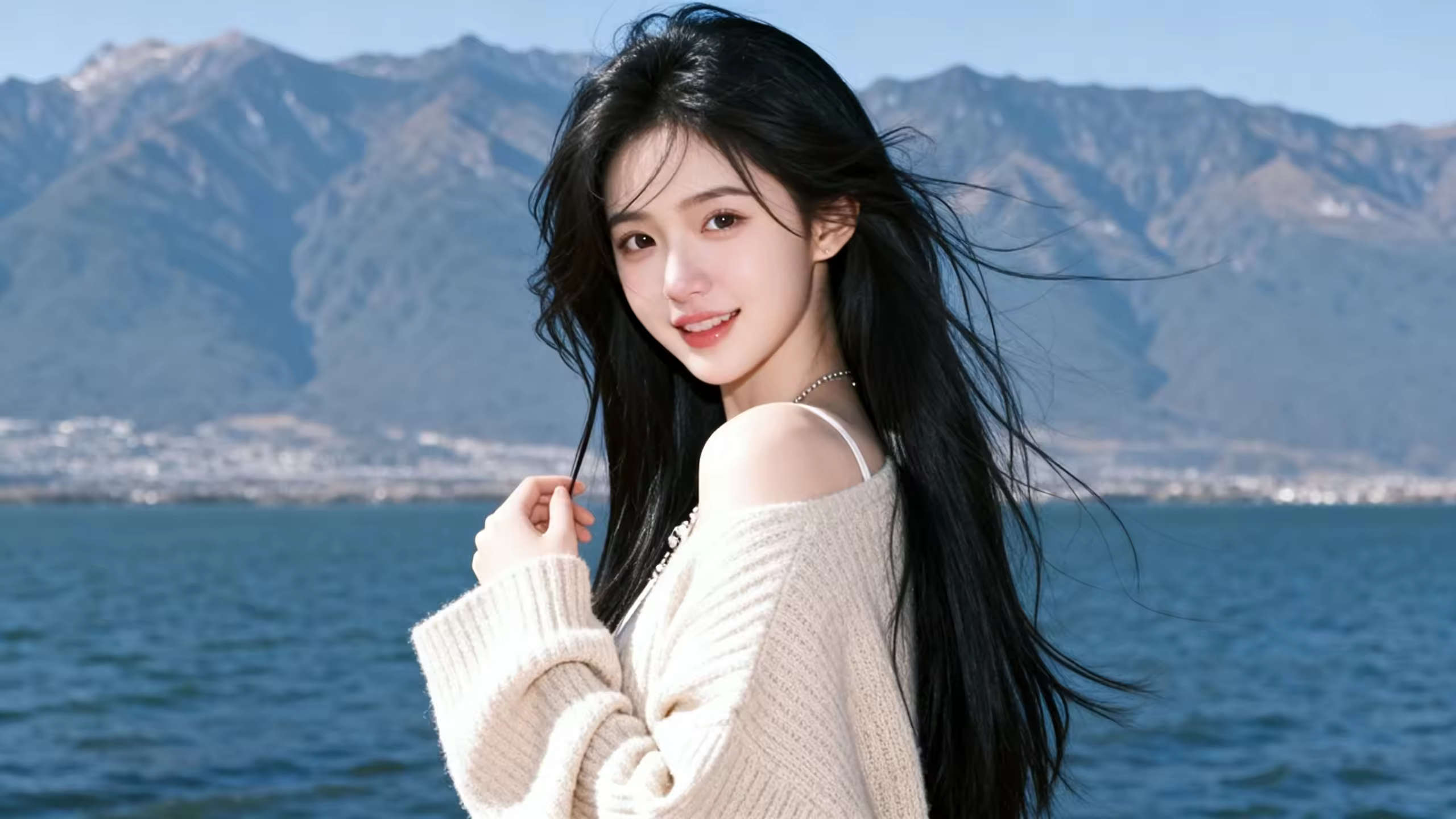 洱海人像AI创作案例