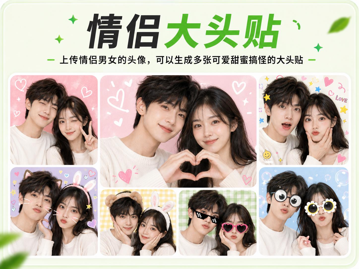 合照大头贴 - AI合照生成